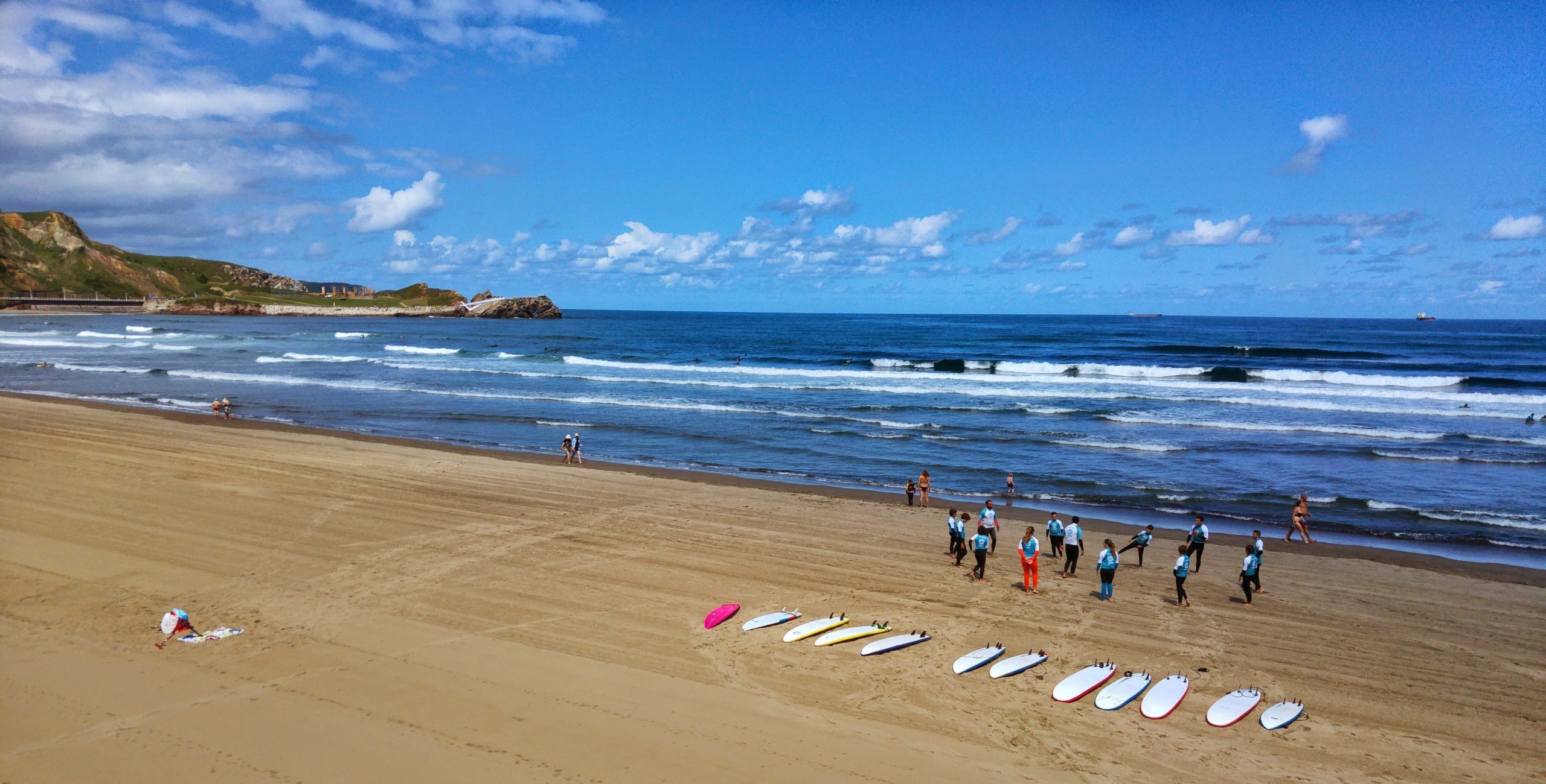 Salinas Surf Town Spain