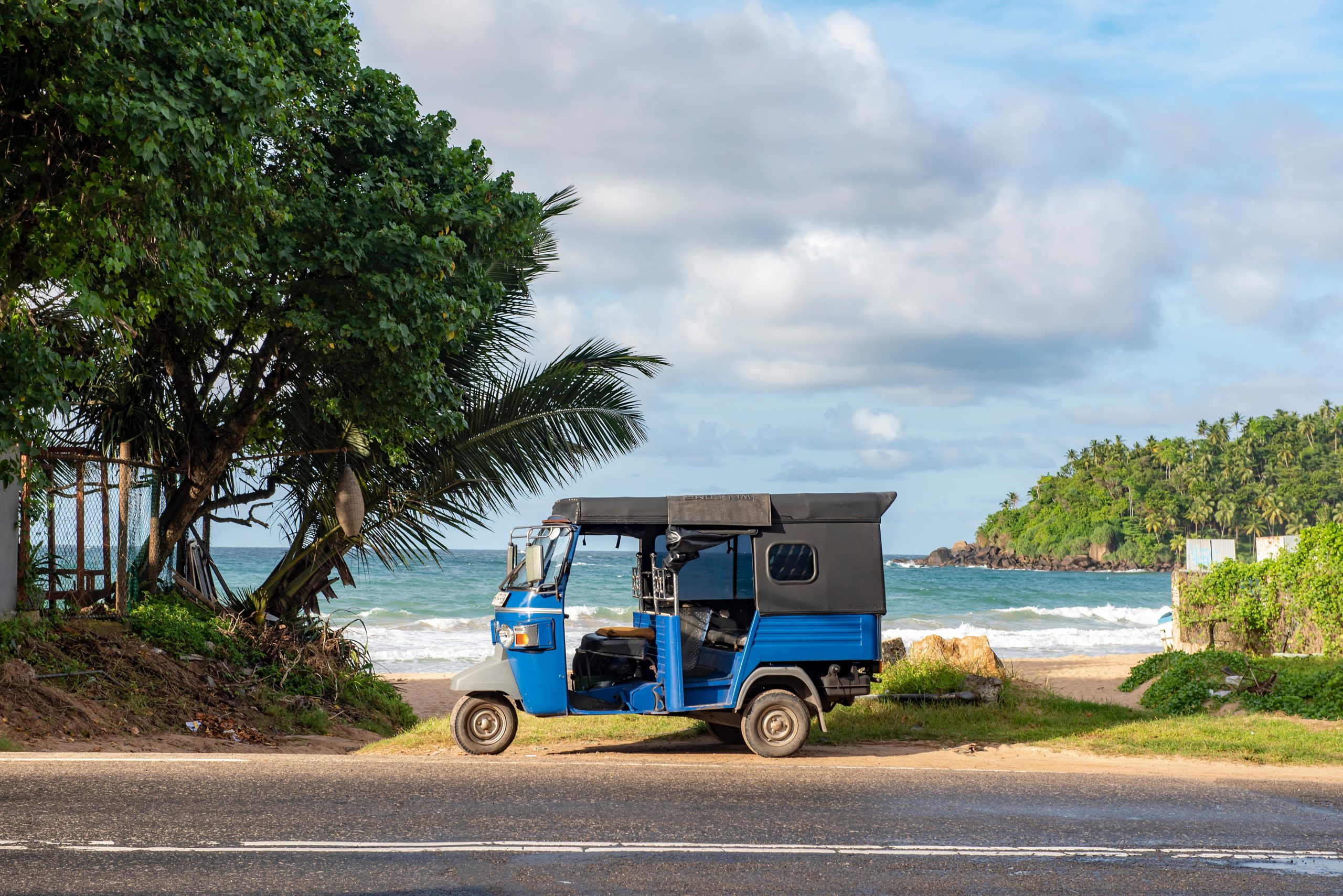 Surfing Mirissa Tuk Tuk