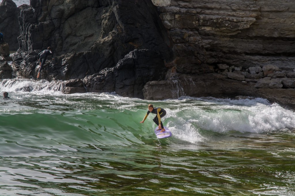 Surfing Portugal