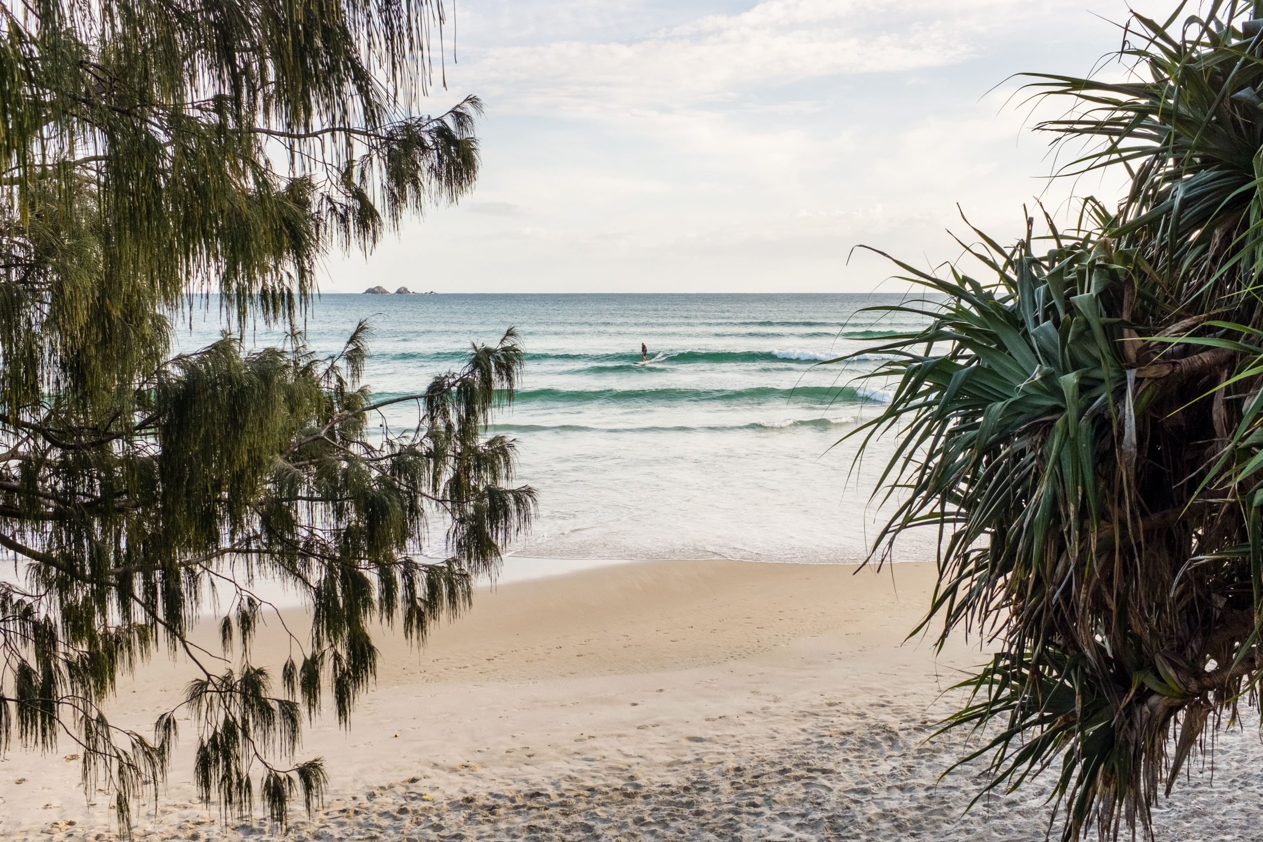 Watego's surf spot in Byron Bay