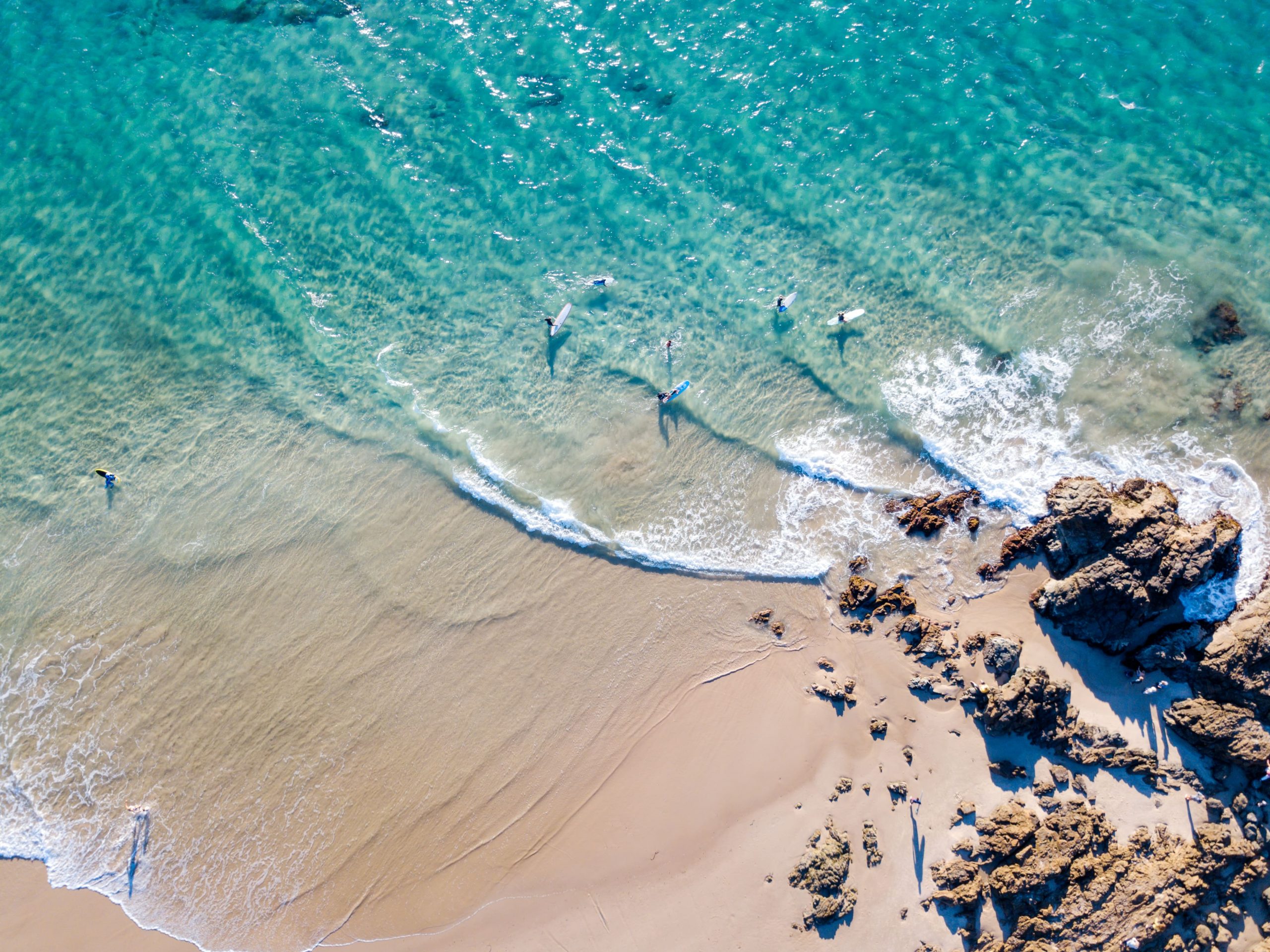 Surfing Byron Bay in Australia