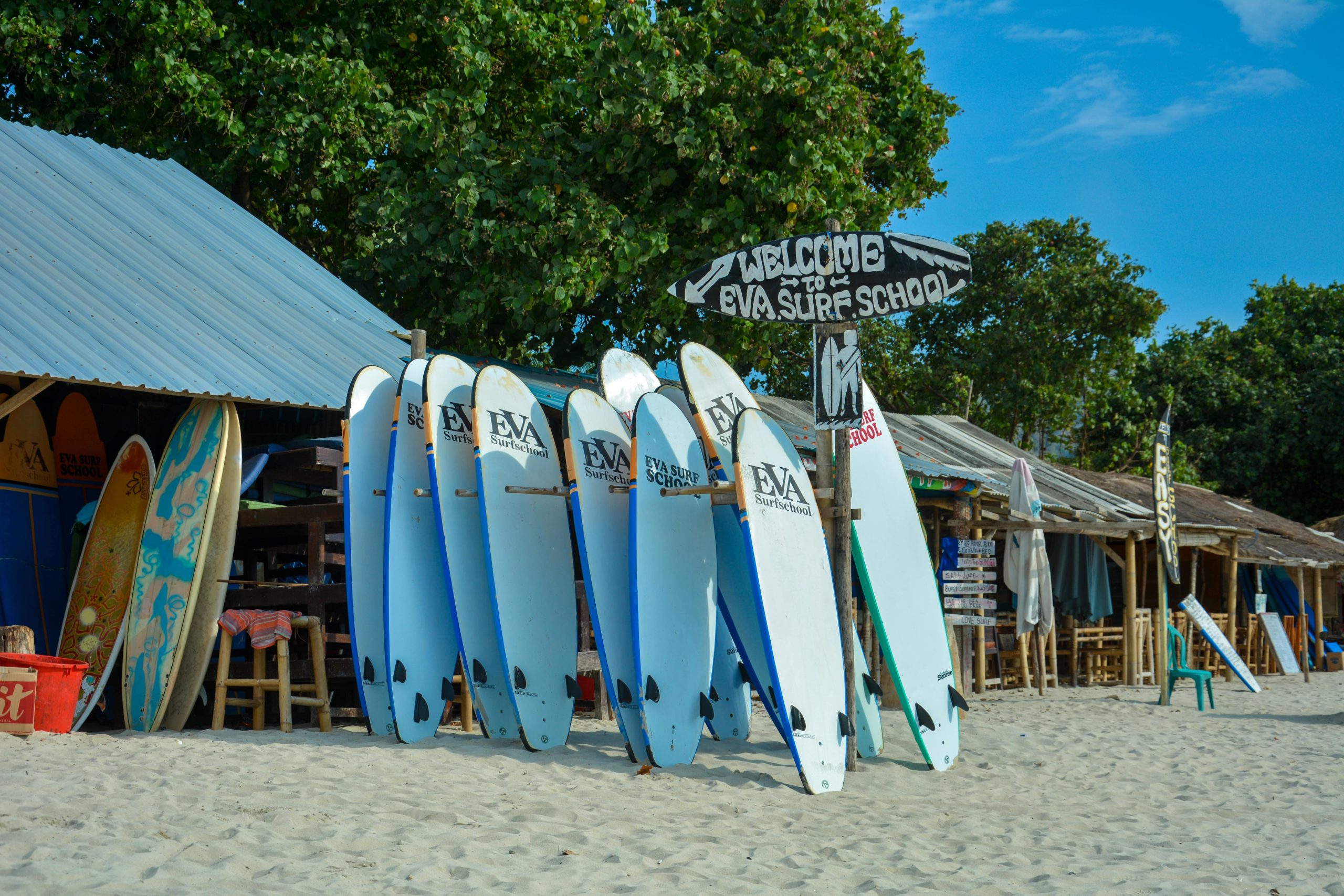 surfboard hire in Lombok