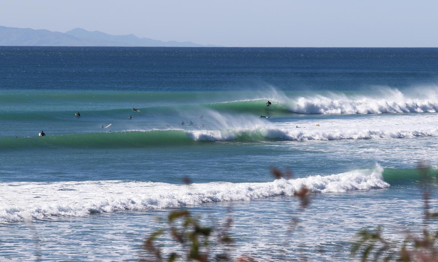 Surfing Malibu County Line