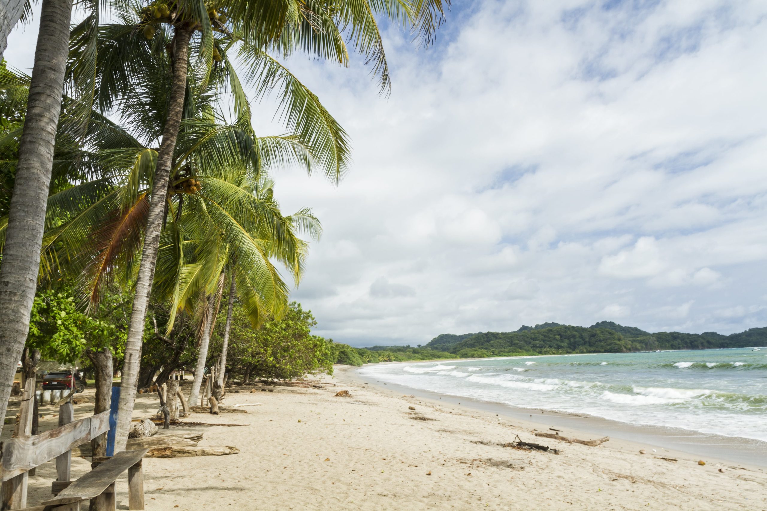 Playa Garza surf spot in Nosara Costa Rica