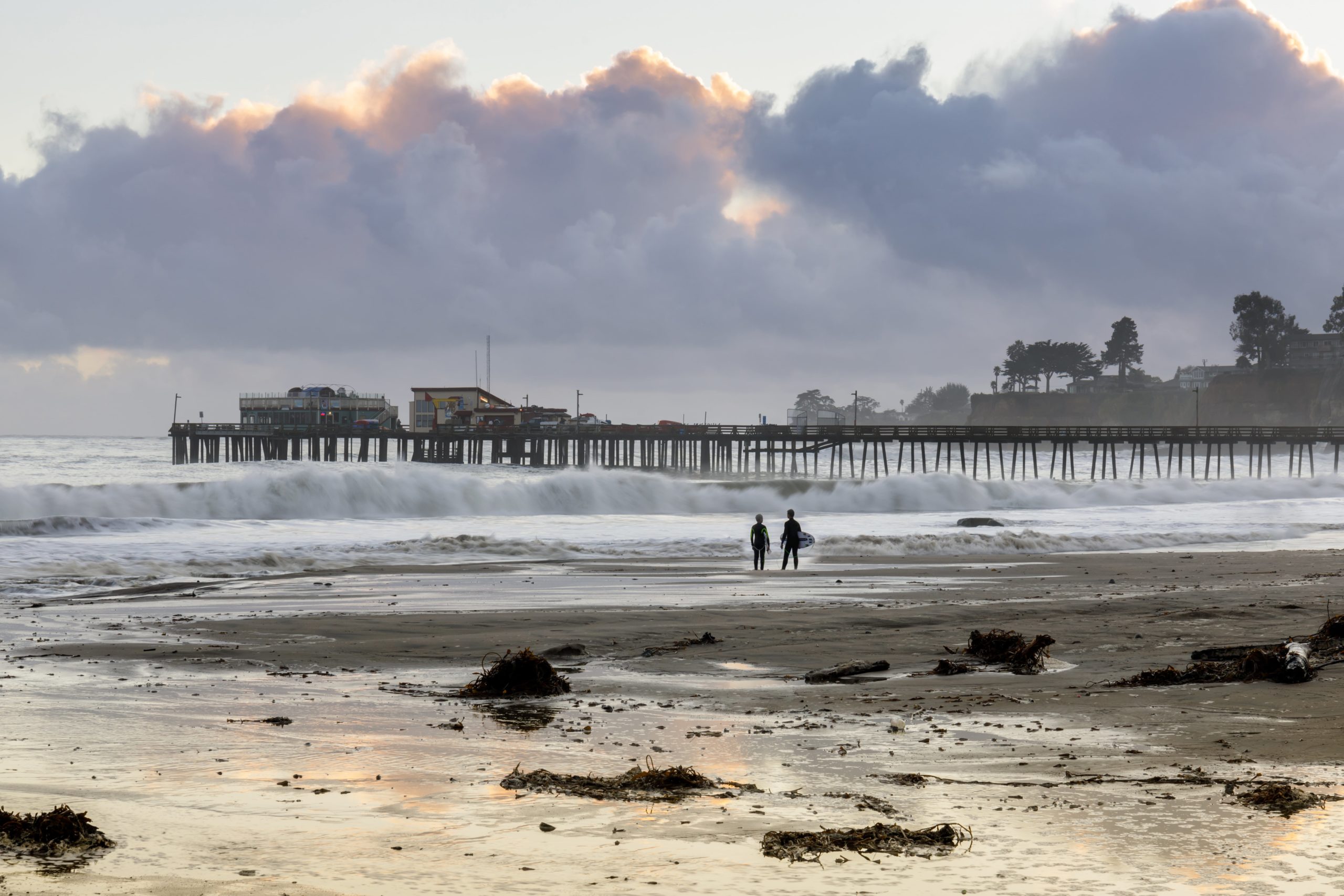 Surfing Santa Cruz - Cowells Beach