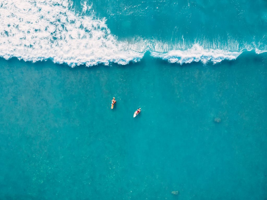 surfing Oahu