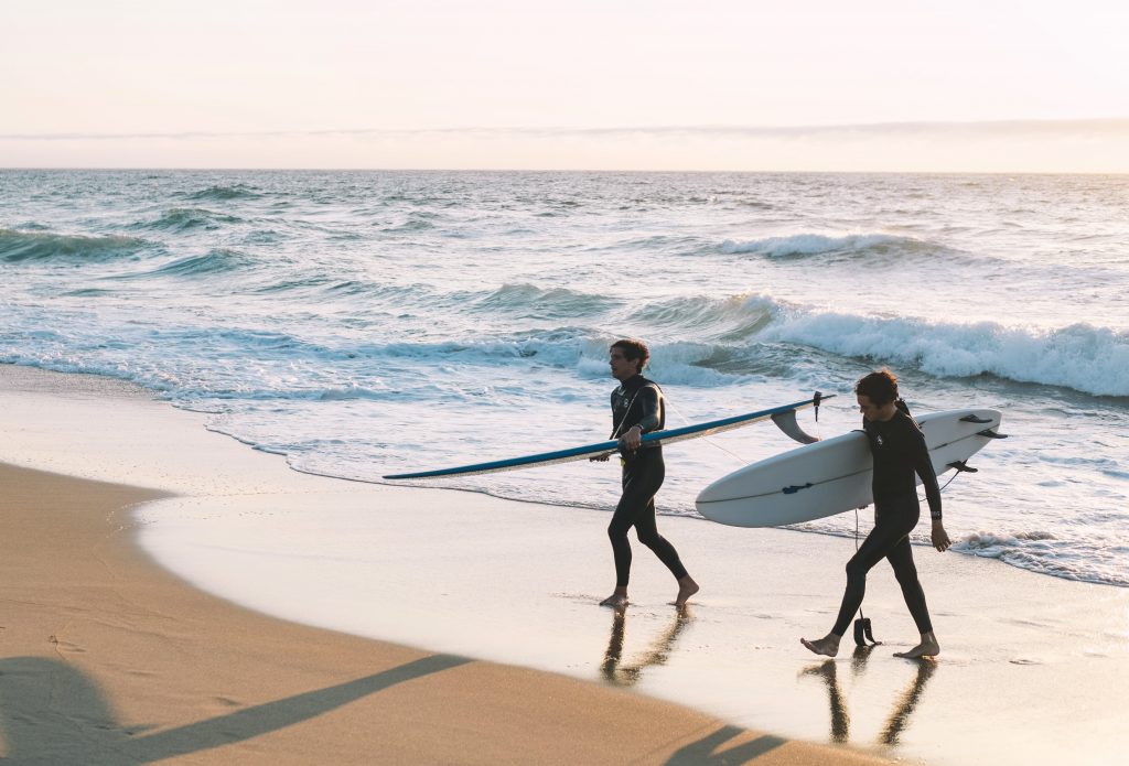 surfing Lisbon