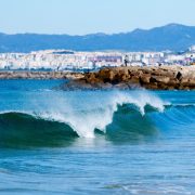 surfing Lisbon