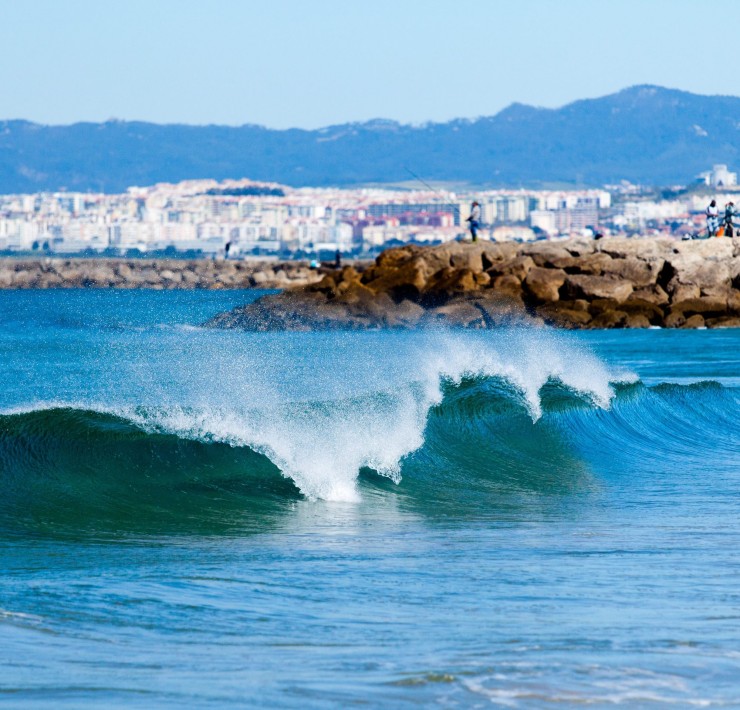 surfing Lisbon