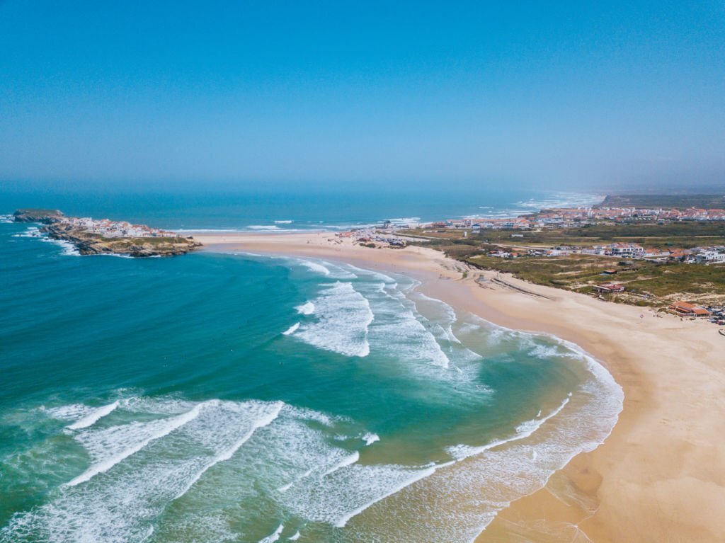 Surfing in Peniche