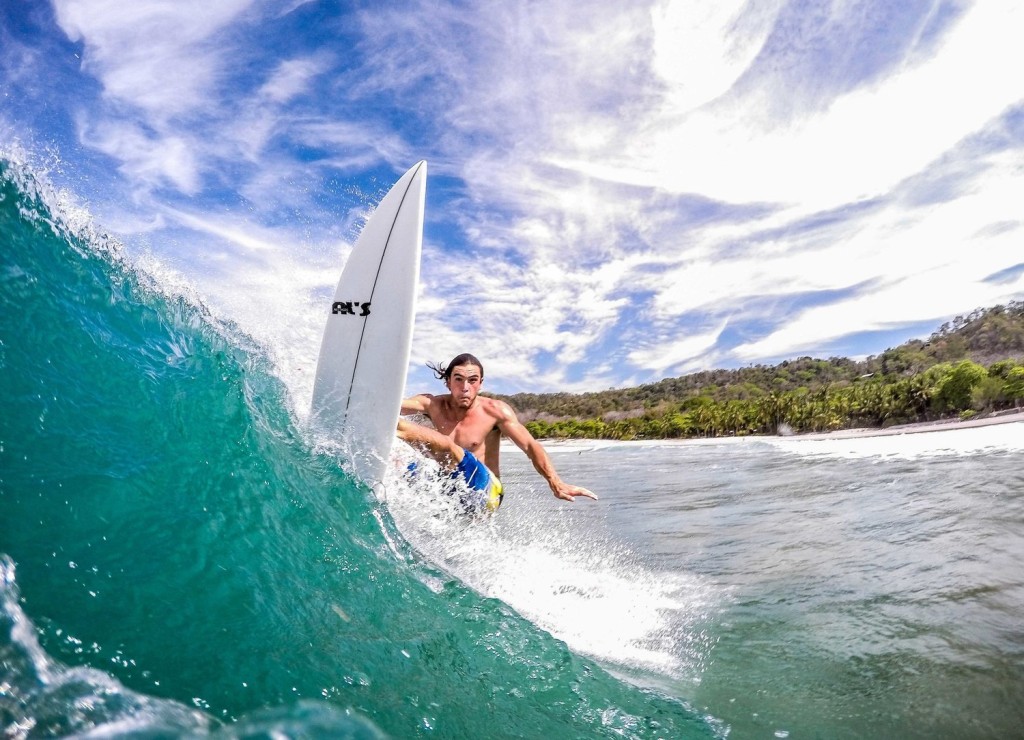 Surfing Santa Teresa in Costa Rica