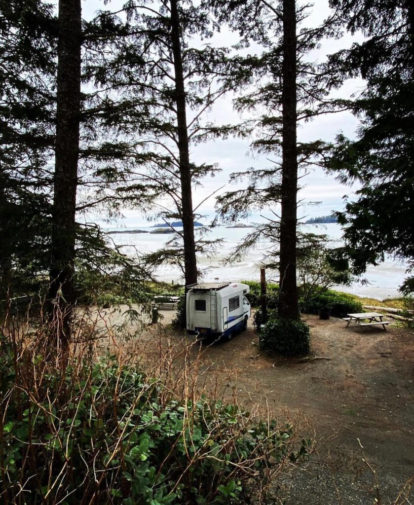 Surfing Tofino on Vancouver Island