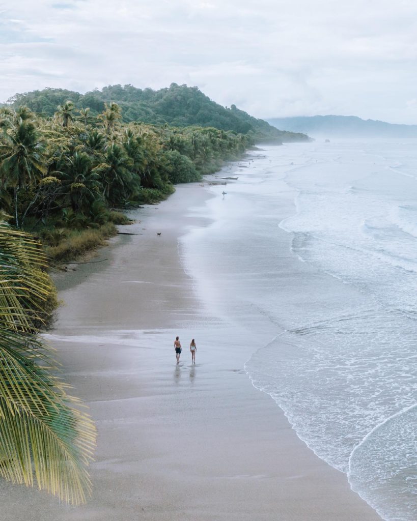 surf towns costa rica