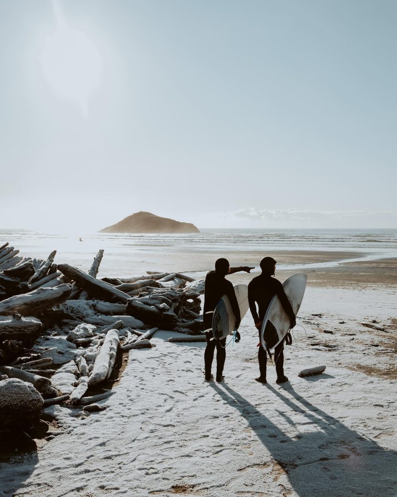 Surfing Tofino
