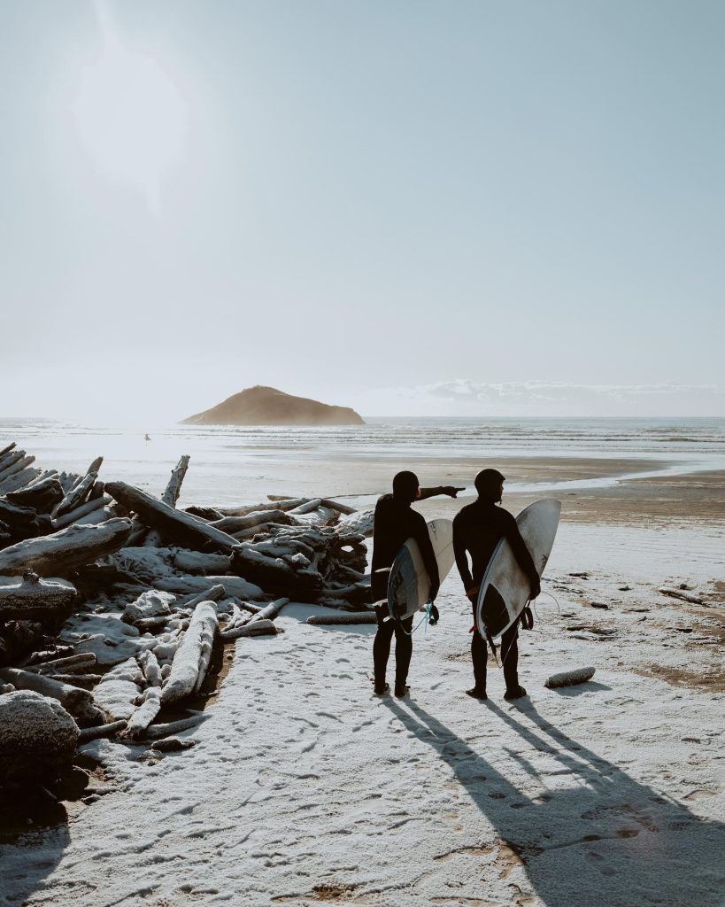 Surfing Tofino 