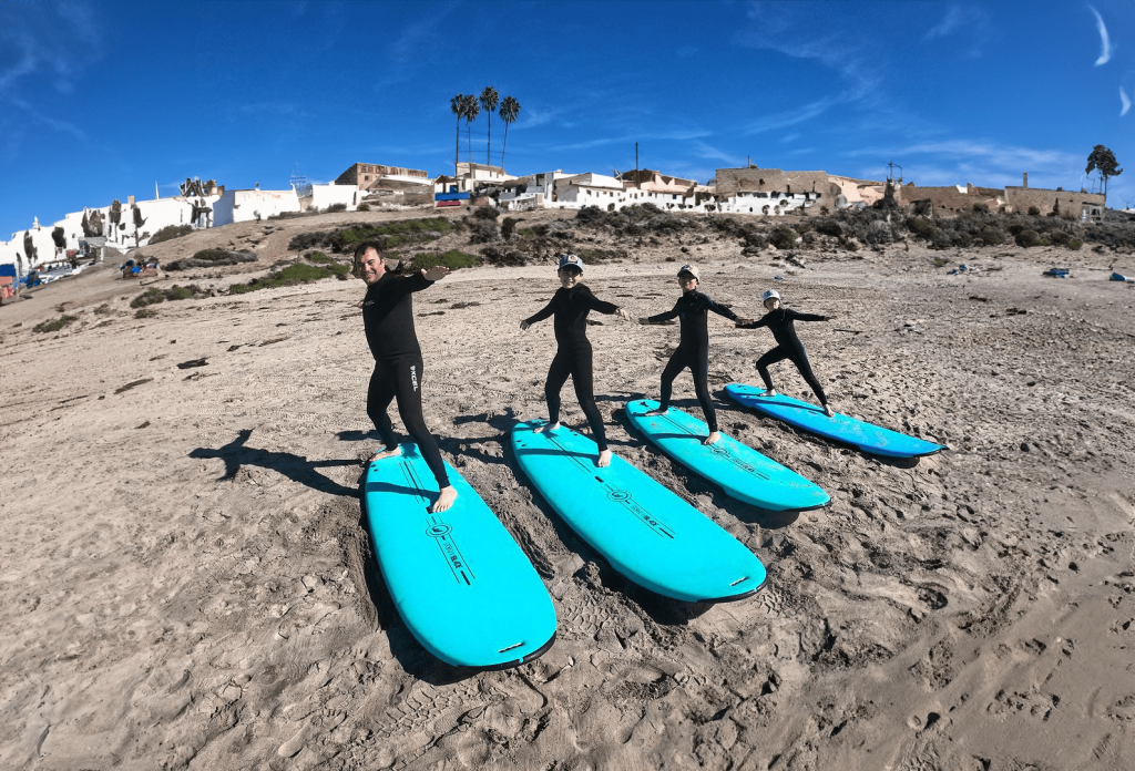 Taghazout surfing lessons