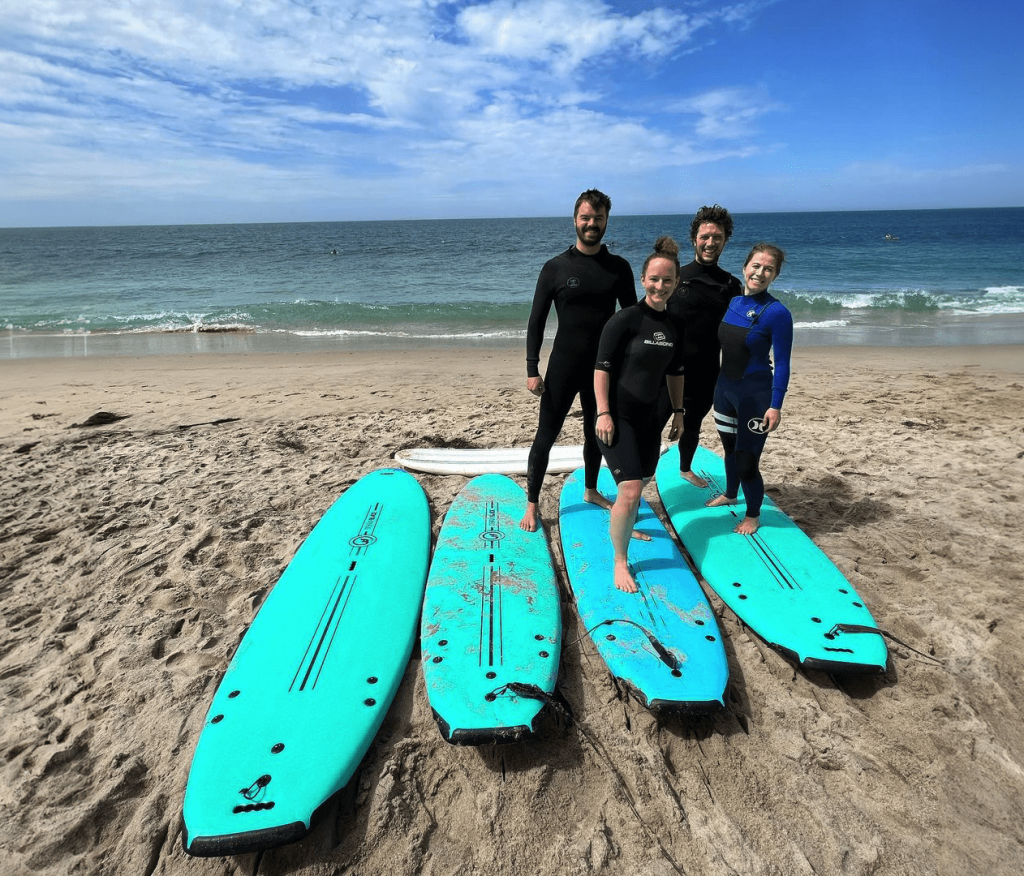 private Surf lessons for groups in Taghazout