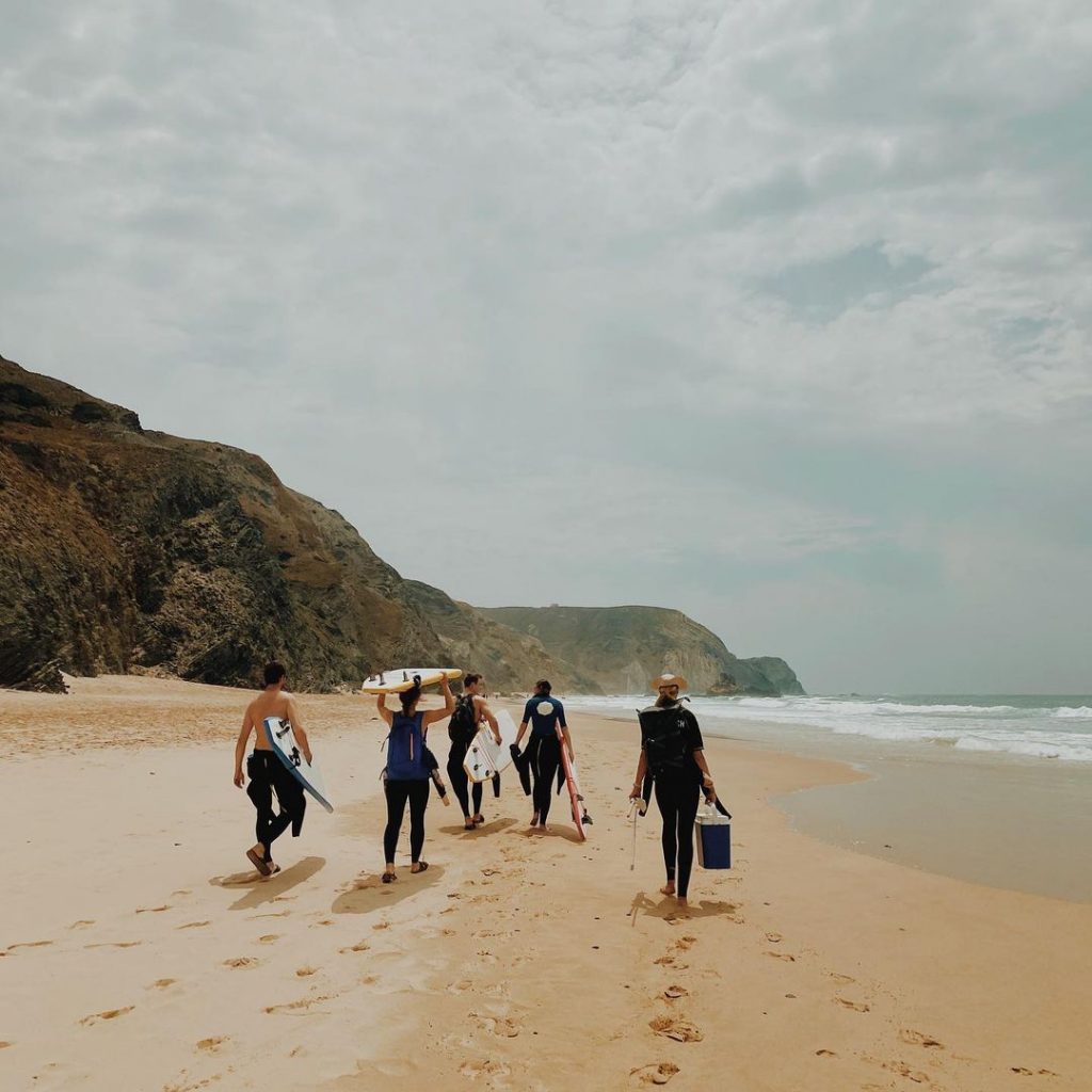 surf camp in Portugal