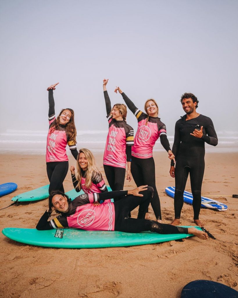 surf camps in Portugal